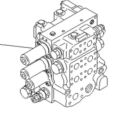 KOMATSU D65E D85E D85 ГИДРАУЛИЧЕСКИЙ КОНТРОЛ 723-63-12101